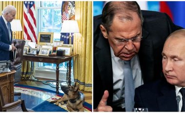 Lavrov kërkon takim mes liderëve amerikan e rus për Ukrainën, Biden i përgjigjet tërthorazi me një imazh të qenit