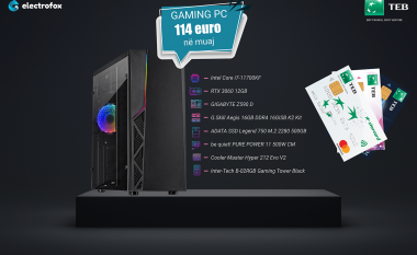 Blej Gaming PC nga Electrofox për vetëm 78 euro në muaj