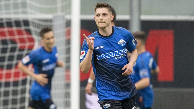 Florent Muslija shënon gol në fitore e Paderbornit
