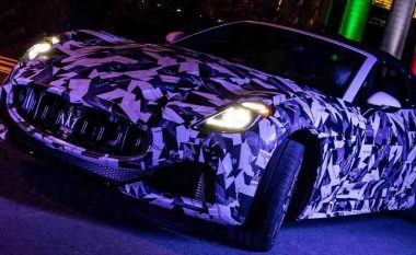 Maserati ngacmon me imazhe e para të prototipit GranCabrio, përpara lansimit në vitin 2023