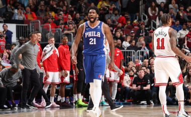 Embiid vendimtar, Philadelphia 76ers mposhtin në udhëtim Chicagon