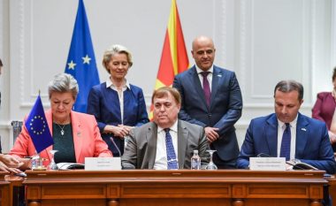 Nënshkruhet marrëveshja në mes Maqedonisë së Veriut dhe FRONTEX-it