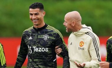 Ten Hag flet për situatën e Ronaldos te Man Utd