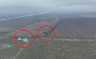 Beteja e parë ajrore e regjistruar në video mes dronit ukrainas dhe rus