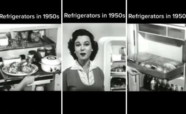 Një reklamë e një frigoriferi të viteve 1950 po bëhet hit në TikTok