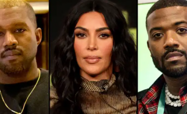 Ish-partnerët e Kim Kardashian, Kanye West dhe Ray J pozojnë bashkë
