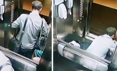 Një grua ka lindur në ashensor, burri i saj ka publikuar videon e momentit në rrjetet sociale