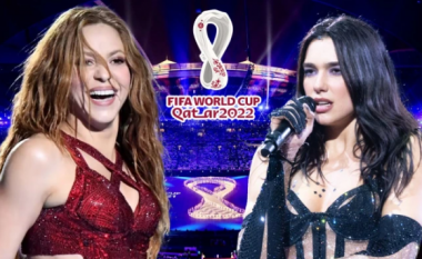 Dua Lipa dhe Shakira në mesin e yjeve që pritet të performojnë në ceremoninë e Kupës së Botës në Katar?