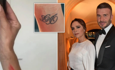 Victoria Beckham zbulon arsyen se përse fshiu tatuazhin me inicialet e Davidit