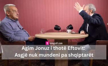 Agim Jonuz debat me Vasko Eftovin: Pa shqiptarët, maqedonasit nuk mund të marrin asnjë vendim