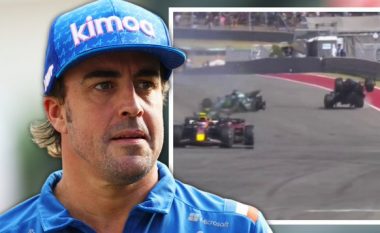 Alonso flet për momentin horror, aty ku mbeti me dy rrota në ajër në përplasjen me Stroll