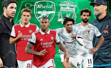 Arsenal – Liverpool: Statistika, analizë, formacionet e mundshme dhe parashikim