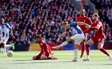 Leandro Trossard me het-trik, ndalet Liverpooli në barazim në ‘Anfield Road’