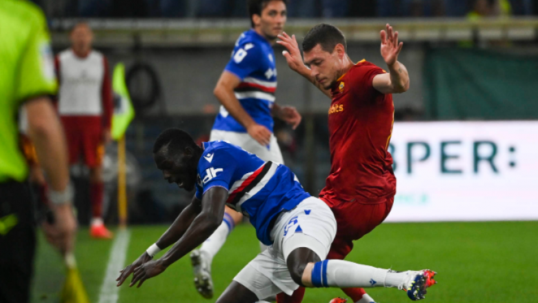 Roma merr pikët e plota në udhëtim te Sampdoria