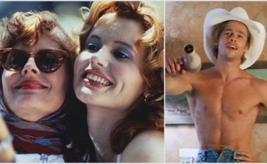 Geena Davis ka treguar se Brad Pitt kishte turp për një pjesë të trupit në xhirimet e “Thelma & Louise”