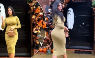 Georgina Rodriguez duket e mahnitshme teksa tregon dekorimet për Halloween