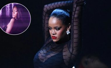 Rihanna zbulon datën e premierës të shfaqjes së katërt të “Savage X Fenty” teksa pozon në të brendshme