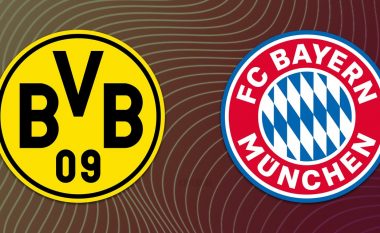 Borussia Dortmund – Bayern Munich, formacionet zyrtare të klasikes gjermane