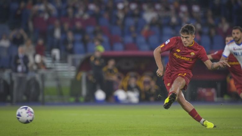 Roma fiton me shumë mund ndaj Lecces që ishte me dhjetë lojtarë nga fillimi i ndeshjes