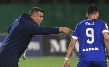 Trajneri i Slaven Belupos, Zoran Zekic me fjalë të mëdha për Arbër Hoxhën