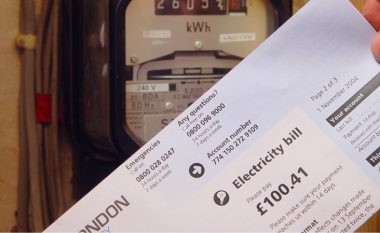 Rritja e faturave të energjisë në Britani të Madhe e çojnë inflacionin në nivelin më të lartë në 41 vjetet e fundit