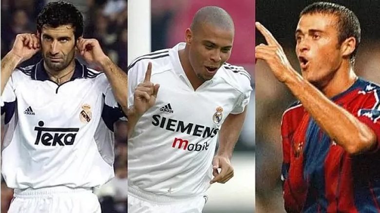 Futbollistët që kanë luajtur si për Real Madridin ashtu edhe për Barcelonën
