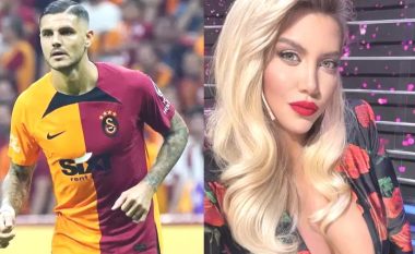 Icardi u largua pa lejen e Galatasarayt për në Argjentinë pasi pa Wanda Naran duke u puthur me reperin L-Gante