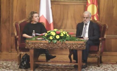 Xhaferi në takim me Kalin: Zvicra mbështet Maqedoninë e Veriut në rrugën eurointegruese