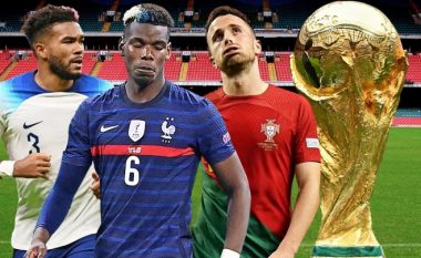 Nga Pogba te Jota dhe James – formacioni me yjet që pritet ta humbasin Kupën e Botës “Katar 2022” shkaku i lëndimeve