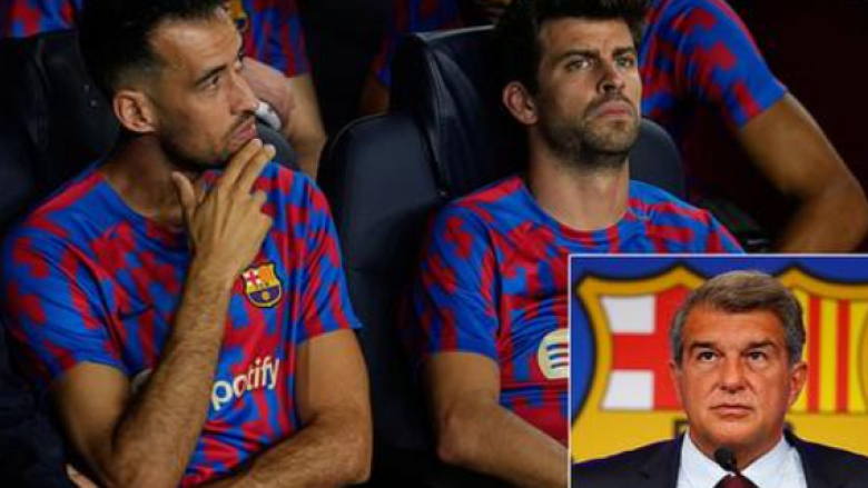 Lojtarët e Barcelonës janë të acaruar me Laportan për komentet e fundit rreth pagave