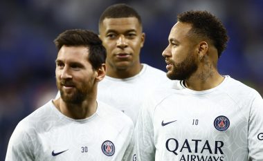 Rekordi i çuditshëm i PSG-së tregon çmendurinë rreth Messit, Mbappes dhe Neymarit