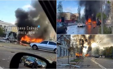 Pamjet e para pas shpërthimeve të fundit në kryeqytetin ukrainas, Kiev