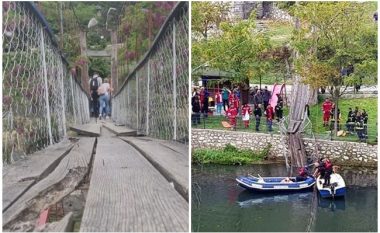 Dy viktima nga Bosnja pas shembjes së një ure të varur në Serbi