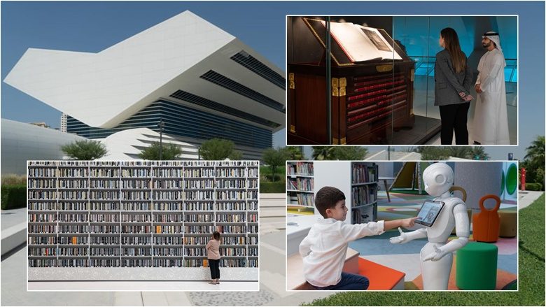 Brenda njërës prej bibliotekave më spektakolare në botë, në Dubai – që kushtoi hiq më pak se 270 milionë euro