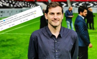Iker Casillas: Llogaria më është hakuar, i kërkoj falje komunitetit LGBT-i
