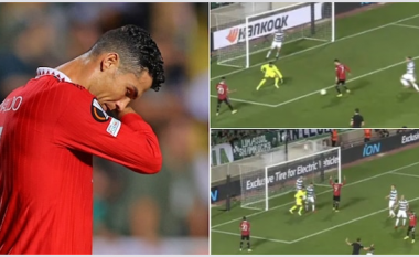 Ronaldo dështoi të shënonte në portën e zbrazët ndaj Omonias për ta thelluar krizën e golave