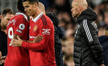 Manchester United ka marr vendim përfundimtar për Ronaldon, trajneri Ten Hag e shpjegoi situatën