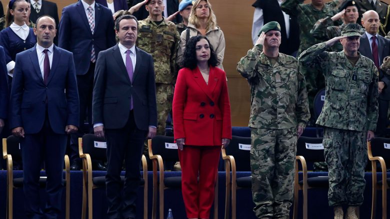 Osmani në ceremoninë e ndërrimit të Komandës së KFOR-it: Kosova në NATO do t’i kontribuojë paqes e stabilitetit në rajon