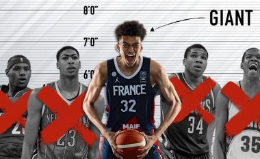 Historia e “alienit” francez 18-vjeçar, i gjatë mbi dy metra – i cili mund të dominojë basketbollin në dekadën e ardhshme