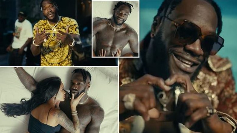 Kur askush nuk e priste, Deontay Wilder debuton në muzikë – në disa skena të nxehta me të fejuarën e tij