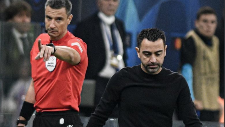 Xavi akuzoi Interin se e ka ‘blerë’ gjyqtarin gjatë ndeshjes dramatike në Ligën e Kampionëve