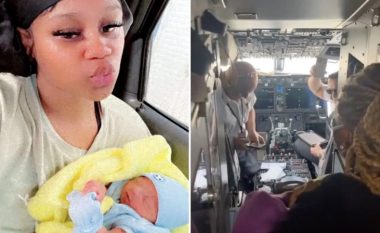 Deshi të shkojë për pushime në Republikën Dominikane, 21-vjeçarja nga Connecticuti solli në jetë foshnjën në aeroplan