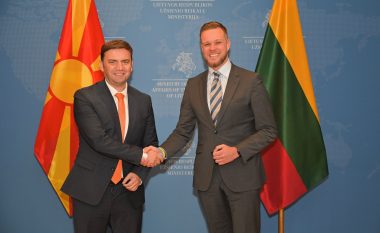 Osmani-Landsbergis: Lituania do të vazhdojë ta mbështesë fuqishëm Maqedoninë e Veriut për anëtarësim në BE