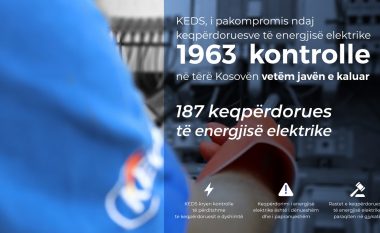 KEDS zë 187 konsumatorë duke e vjedhur energjinë elektrike për një javë