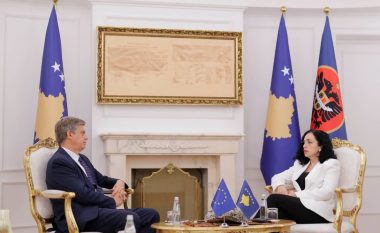 Presidentja takoi shefin e EULEX-it, flasin për zhvillimet në veri të Kosovës