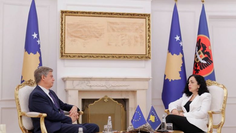 Presidentja takoi shefin e EULEX-it, flasin për zhvillimet në veri të Kosovës