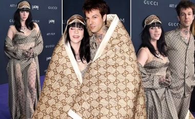 Billie Eilish dhe Jesse Rutherford bëjnë debutimin si çift në “LACMA Art+Film Gala” – shfaqen të veshur me kostume në formë pizhamesh