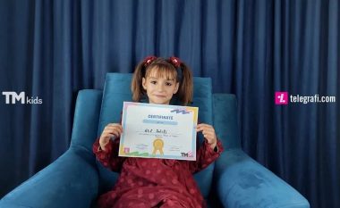 Elif Dalifi në TM kids, gjashtë vjeçarja që ka pasion fustanet dhe modën