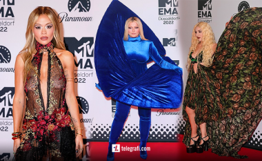 Artistet shqiptare, Rita Ora, Bebe Rexha dhe Ava Max në mesin e yjeve botërore që shkëlqyen në tapetin e kuq të 'MTV EMA 2022'