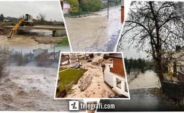 Rreziku i daljes së lumenjve nga shtrati, shembje të urave dhe rrugë të përmbytura – situata aktuale pas vërshimeve në disa prej komunave të Kosovës
